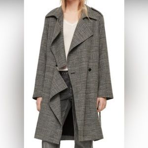 🔥NWT - ALLSAINTS BEXLEY TRENCH COAT - NWT🔥